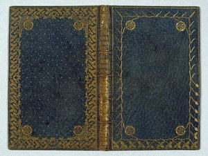 Buchumschlag für XXII Balladen in Blue China von Andrew Land (1844-1912) 1895 von English School